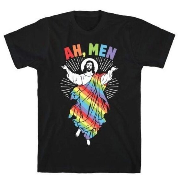 Tops - Ah Men Gay Jesus T Shirt Funny Lgbtq Pride T Shirt
